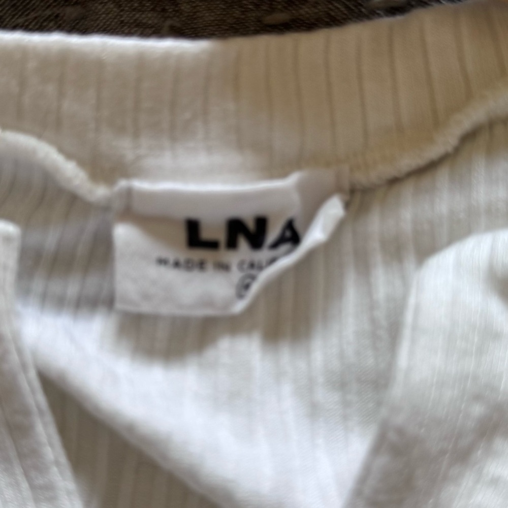 LNA Hill Cropped Henley - Picture 6 of 7